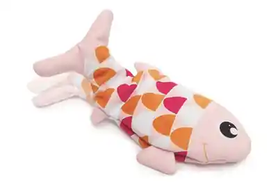 Catit Groovy Fish, tanzender Plüschfisch in Rosa